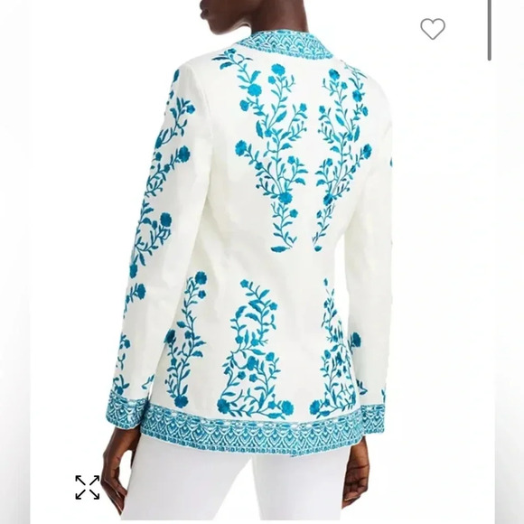 Alice and Olivia Chriselle Embroidered Jacket- Size M; Brand New with Tags - Picture 8 of 16